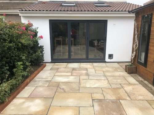 Natural sandstone patios hertfordshire 5